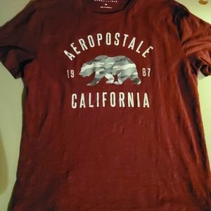 Aéropostale Maroon Shirt